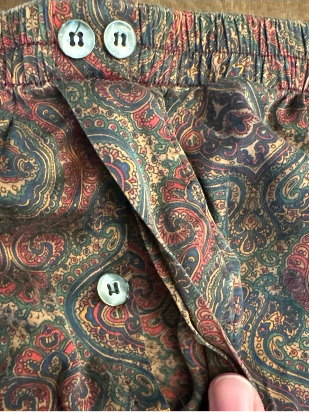 Vintage 90s Victorias Secret Mens 100% Silk Short XL